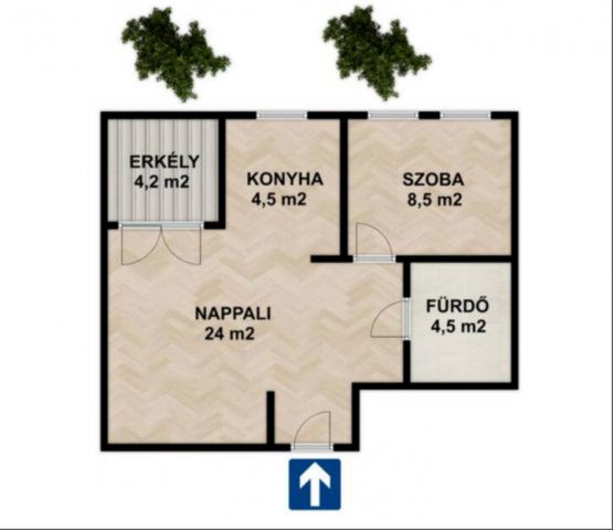 Eladó téglalakás, Budapesten, III. kerületben 79.9 M Ft