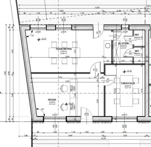 Eladó iroda, Szegeden 75 M Ft, 3 szobás / költözzbe.hu