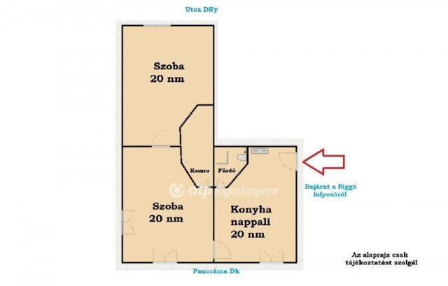 Eladó téglalakás, Budapesten, XXII. kerületben 70 M Ft, 3 szobás