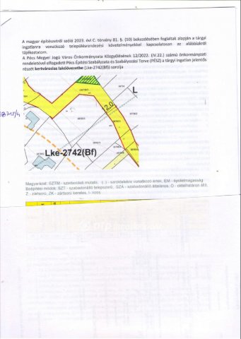Eladó telek, Pécsett 63.5 M Ft / költözzbe.hu