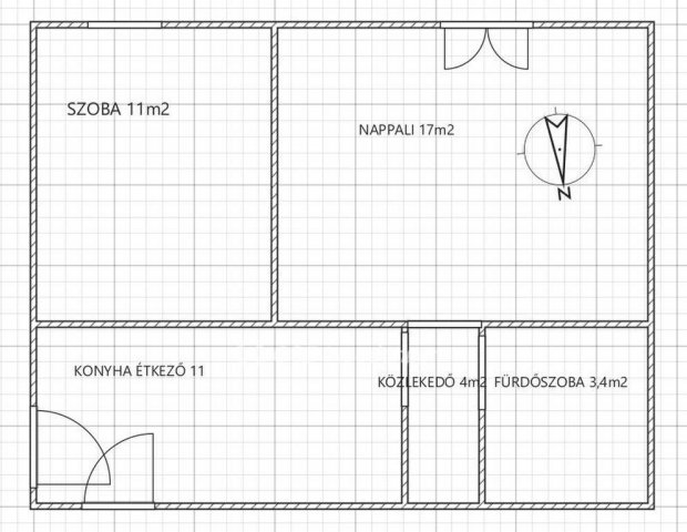 Eladó ikerház, Ostoroson 39.9 M Ft, 2 szobás