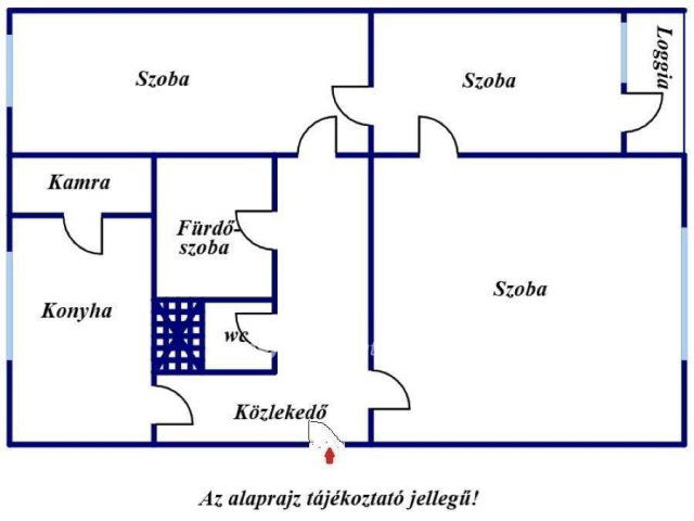 Eladó panellakás, Mezőhegyesen 14.9 M Ft, 1+2 szobás
