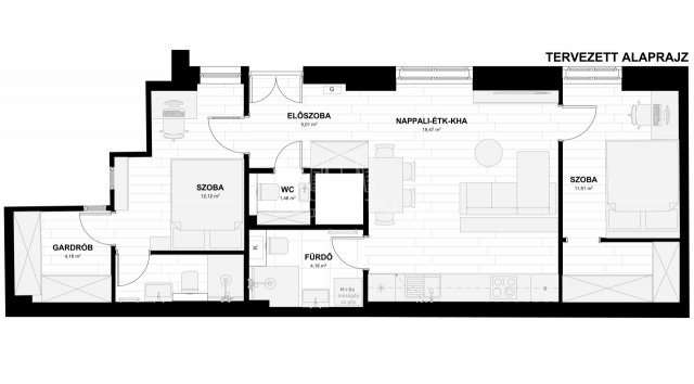 Eladó téglalakás, Budapesten, XII. kerületben 94 M Ft, 3 szobás