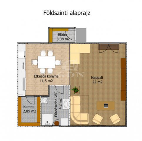 Eladó sorház, Budaörsön 97.9 M Ft, 1+2 szobás