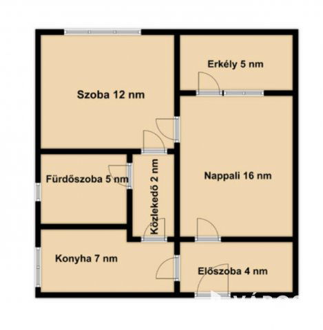 Kiadó téglalakás, albérlet, Szegeden 149 E Ft / hó, 2 szobás