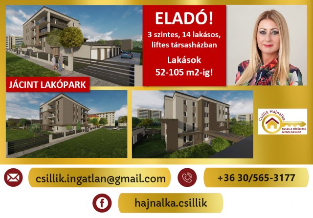 Eladó téglalakás, Szolnokon 81 M Ft, 4 szobás