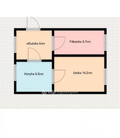 Eladó családi ház, Cegléden 10 M Ft, 1+1 szobás