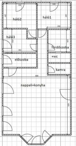 Eladó családi ház, Debrecenben 126.9 M Ft, 3 szobás