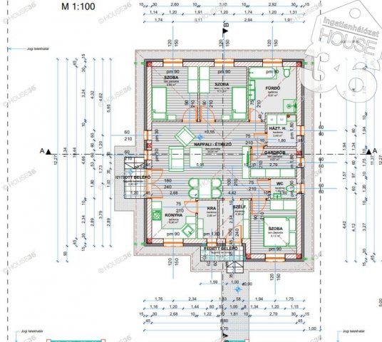 Eladó családi ház, Kecskeméten 89.9 M Ft, 4 szobás