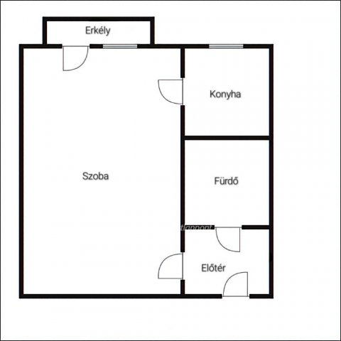 Eladó panellakás, Miskolcon 19.99 M Ft, 1 szobás