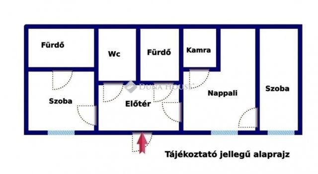 Eladó téglalakás, Budapesten, VI. kerületben 93 M Ft, 3 szobás