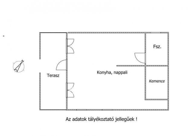 Eladó családi ház, Öreglakon 57 M Ft, 3 szobás