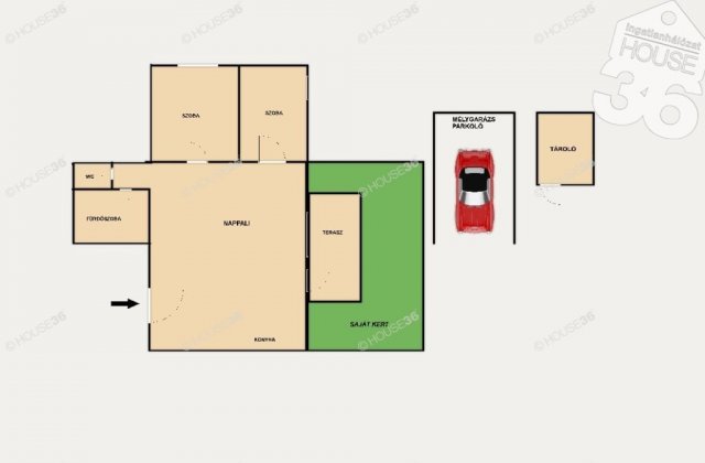 Kiadó téglalakás, albérlet, Kecskeméten 270 E Ft / hó