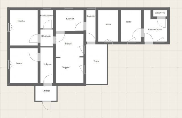 Eladó családi ház, Nyíregyházán 49.8 M Ft, 3+1 szobás