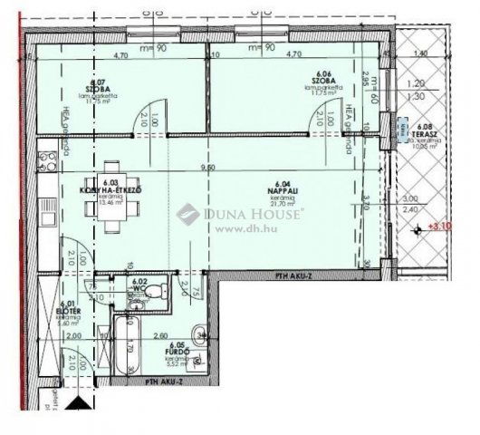 Eladó téglalakás, Hajdúszoboszlón 76 M Ft, 3 szobás