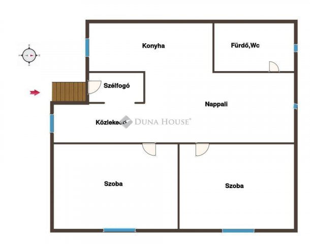Eladó családi ház, Dörön 39.5 M Ft, 3 szobás