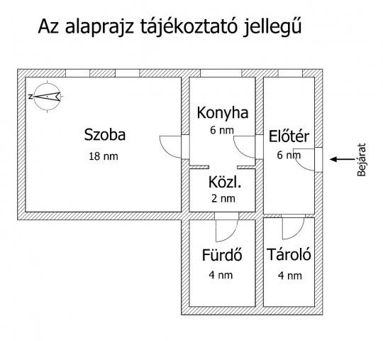 Eladó téglalakás, Budapesten, XIV. kerületben 33 M Ft, 1 szobás