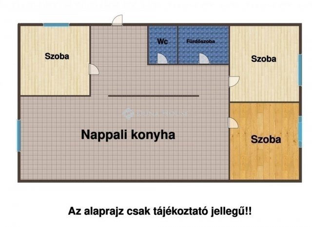 Eladó panellakás, Budapesten, XV. kerületben 77 M Ft, 4 szobás