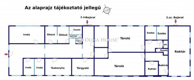 Eladó ipari ingatlan, Monoron 1250 M Ft / költözzbe.hu