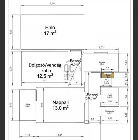 Eladó panellakás, Budapesten, III. kerületben 82 M Ft, 3 szobás