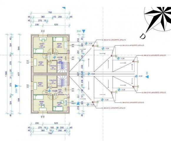 Eladó ikerház, Törökbálinton 173.5 M Ft, 4 szobás