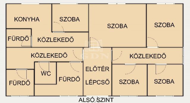 Eladó családi ház, Gutorföldén 17 M Ft, 7 szobás