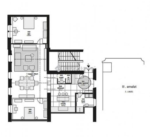 Eladó téglalakás, Budapesten, V. kerületben 286 M Ft, 3 szobás