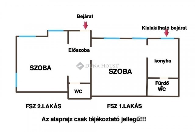 Eladó téglalakás, Budapesten, VII. kerületben 55 M Ft, 2 szobás