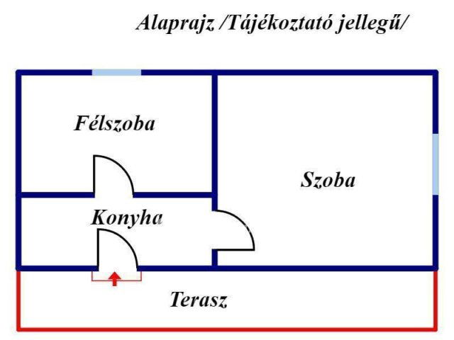 Eladó családi ház, Debrecenben 63 M Ft, 1+1 szobás