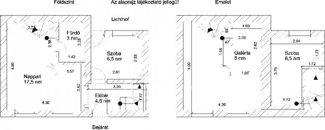 Eladó téglalakás, Budapesten, VI. kerületben 76 M Ft, 1+3 szobás