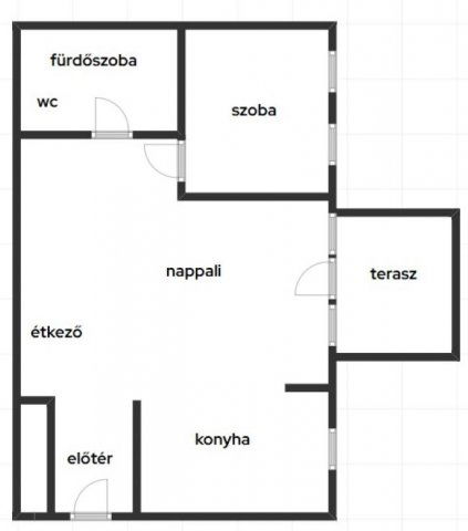 Eladó téglalakás, Nyíregyházán 51.9 M Ft, 1+1 szobás
