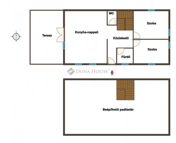 Eladó családi ház, Orfűn 89.9 M Ft, 3 szobás