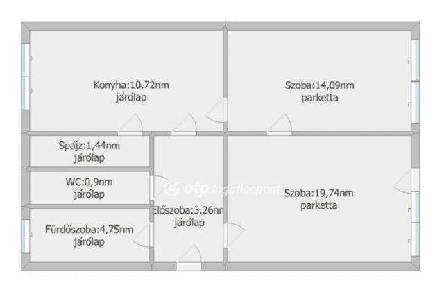 Eladó téglalakás, Szekszárdon 42.5 M Ft, 2 szobás