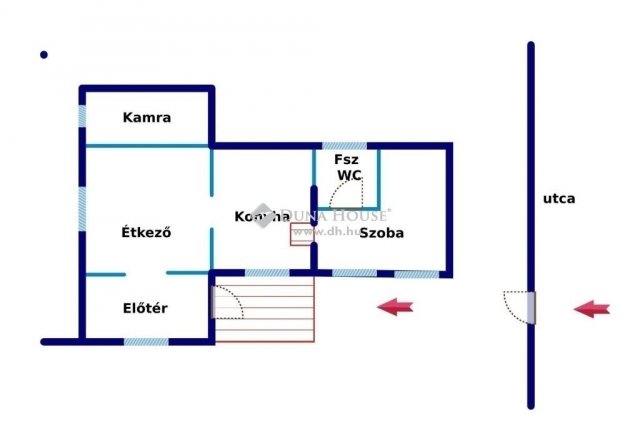 Eladó családi ház, Sülysápon 24.9 M Ft, 1 szobás