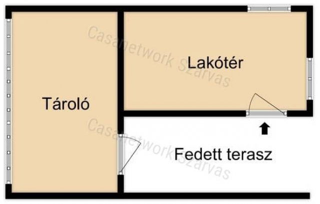 Eladó mezogazdasagi ingatlan, Gyomaendrődön 2 M Ft, 1 szobás