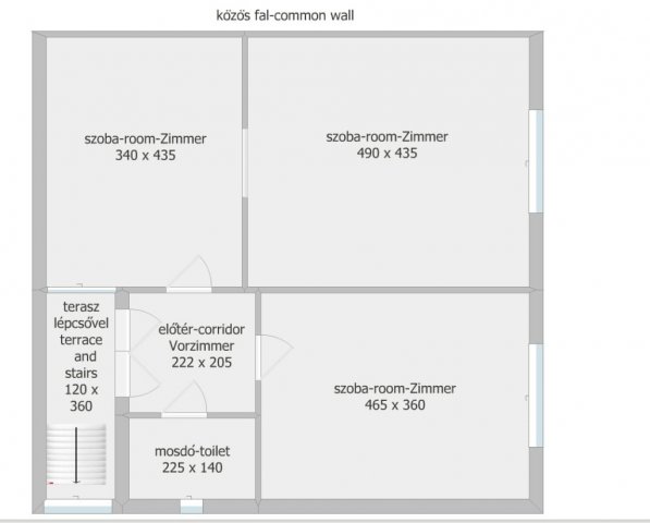 Eladó családi ház, Vizsláson 24.8 M Ft, 4+1 szobás