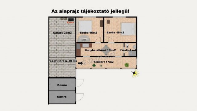 Eladó mezogazdasagi ingatlan, Ópusztaszeren 59 M Ft, 2 szobás