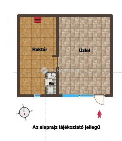 Kiadó üzlethelyiség, Sopronban 120 E Ft / hó