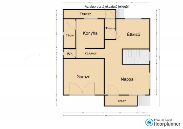 Eladó családi ház, Forrón 36.9 M Ft, 4 szobás