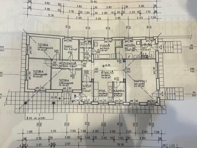Eladó családi ház, Ravazdon 124.99 M Ft, 4 szobás