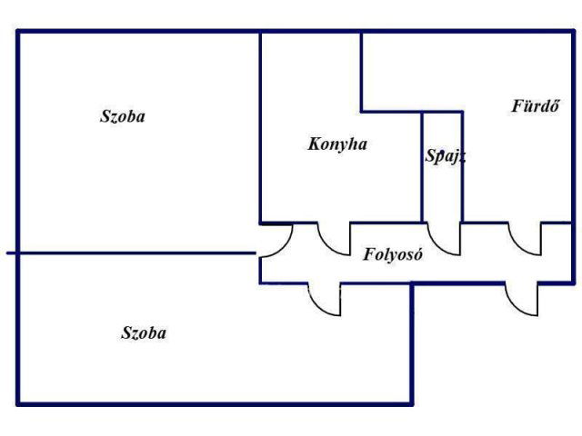 Eladó téglalakás, Miskolcon 25.4 M Ft, 2 szobás
