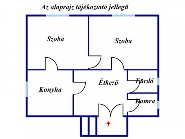 Eladó családi ház, Jászapátiban 20.99 M Ft, 2 szobás