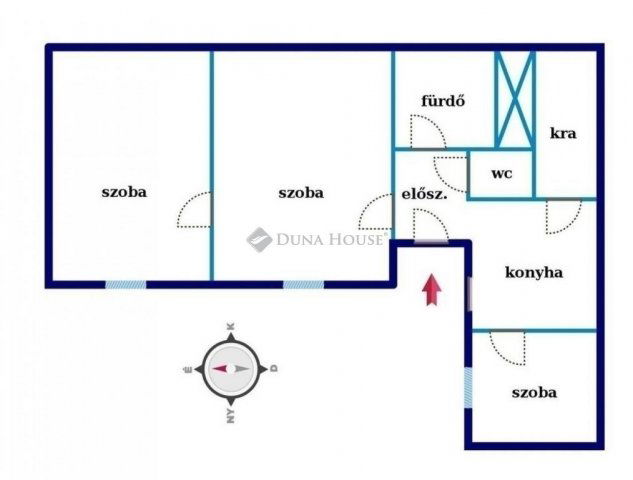 Eladó téglalakás, Budapesten, VIII. kerületben 77 M Ft