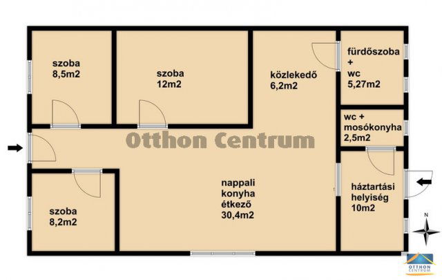 Eladó családi ház, Szentliszlón 29.9 M Ft, 7 szobás