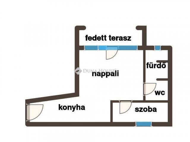 Eladó téglalakás, Pécsett 54.9 M Ft, 2 szobás