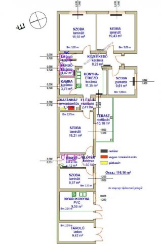 Eladó családi ház, Tiszafüreden 57.5 M Ft, 3+2 szobás