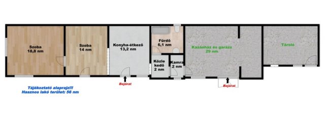 Eladó családi ház, Galgamácsán 29.3 M Ft, 2 szobás