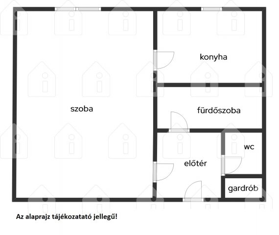 Eladó téglalakás, Nyíregyházán 27.9 M Ft, 1 szobás