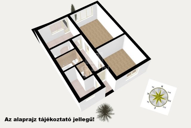 Eladó sorház, Budapesten, XXIII. kerületben 69 M Ft, 2 szobás