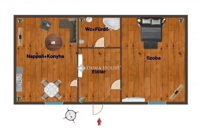 Eladó családi ház, Budapesten, XV. kerületben 58 M Ft, 2 szobás